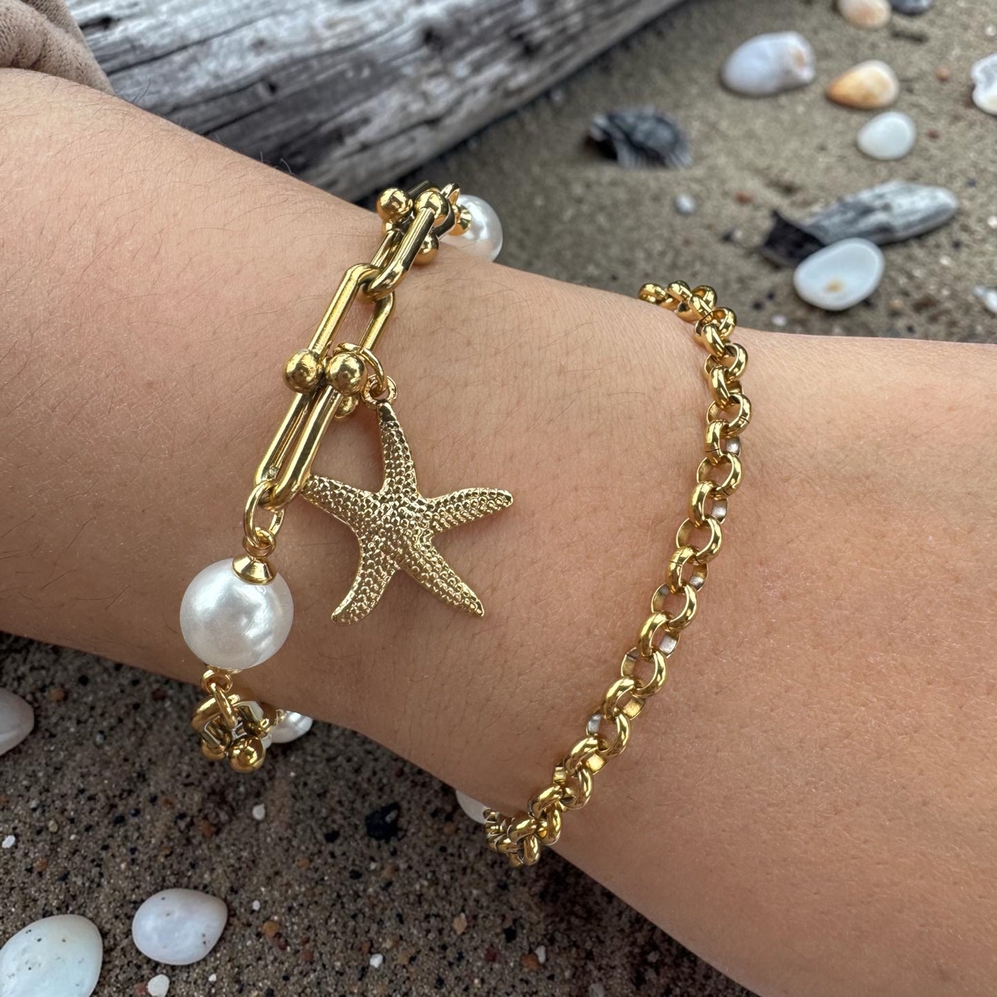 Gold- Under the sea bracelet