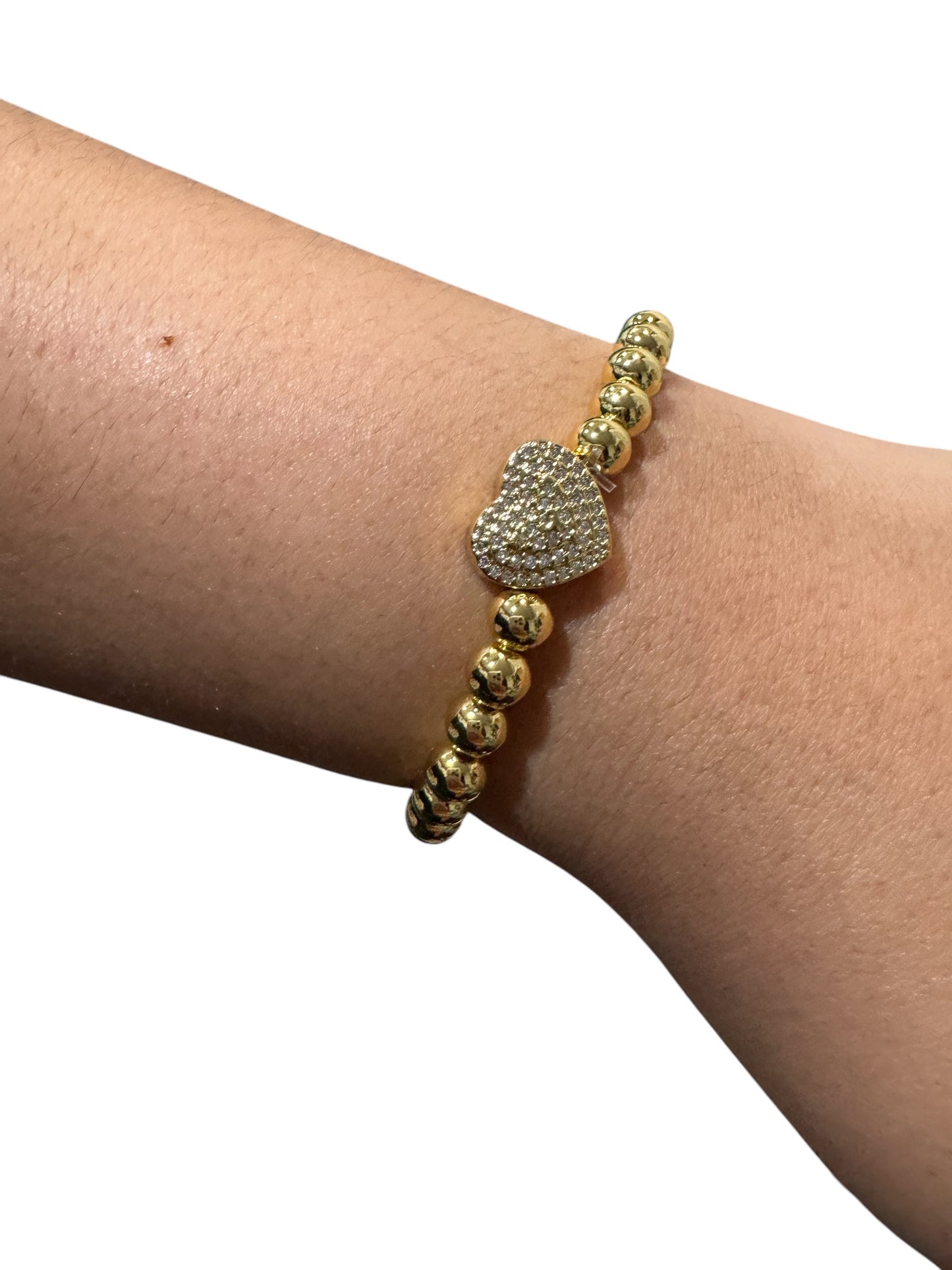 Crystal Heart Bracelet