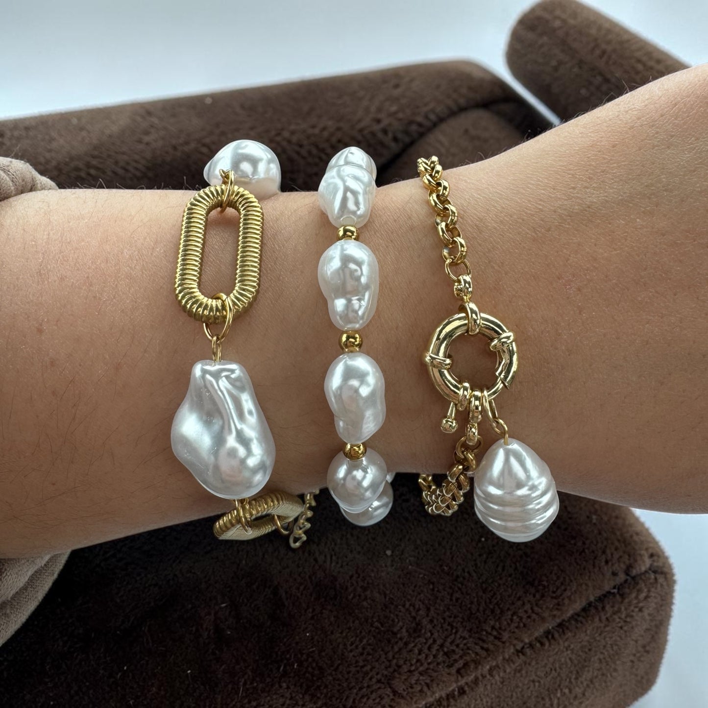 Pearl lover bracelet