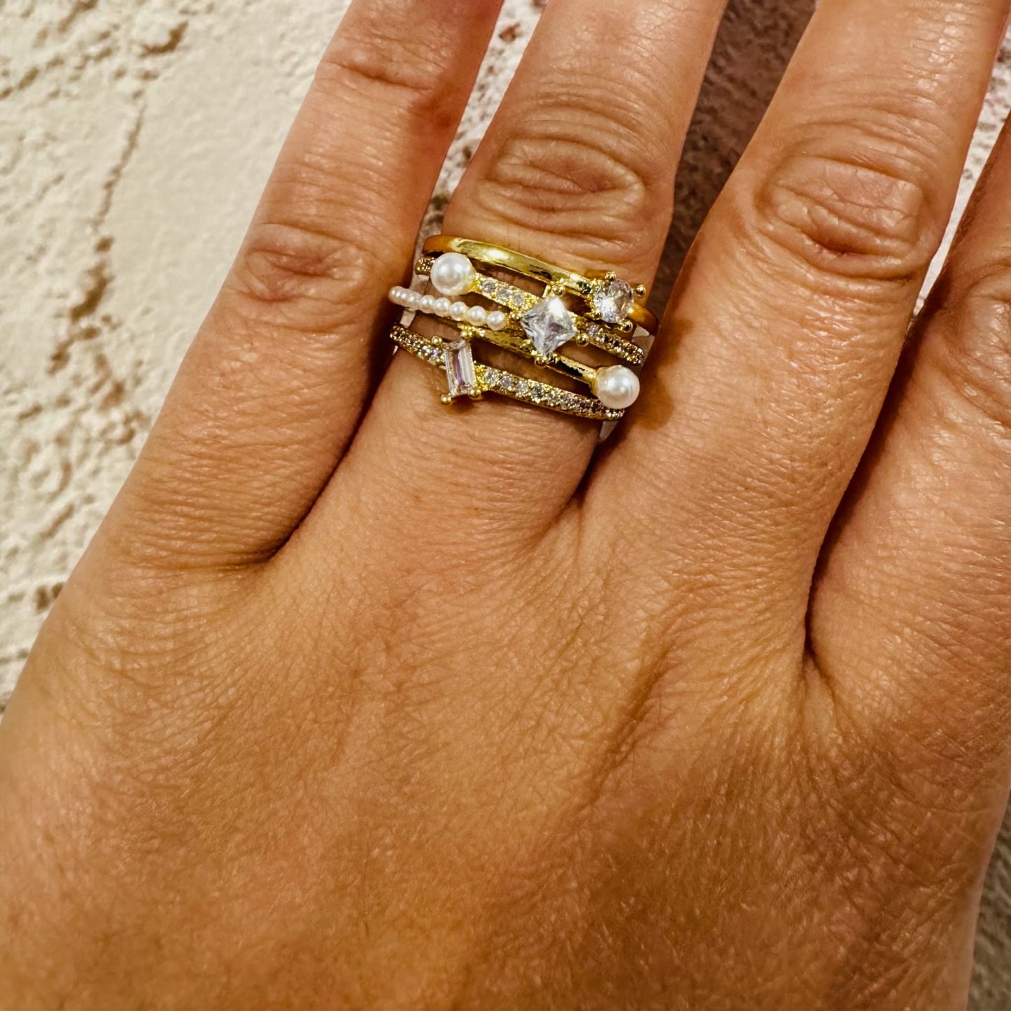 Pearl Night Ring