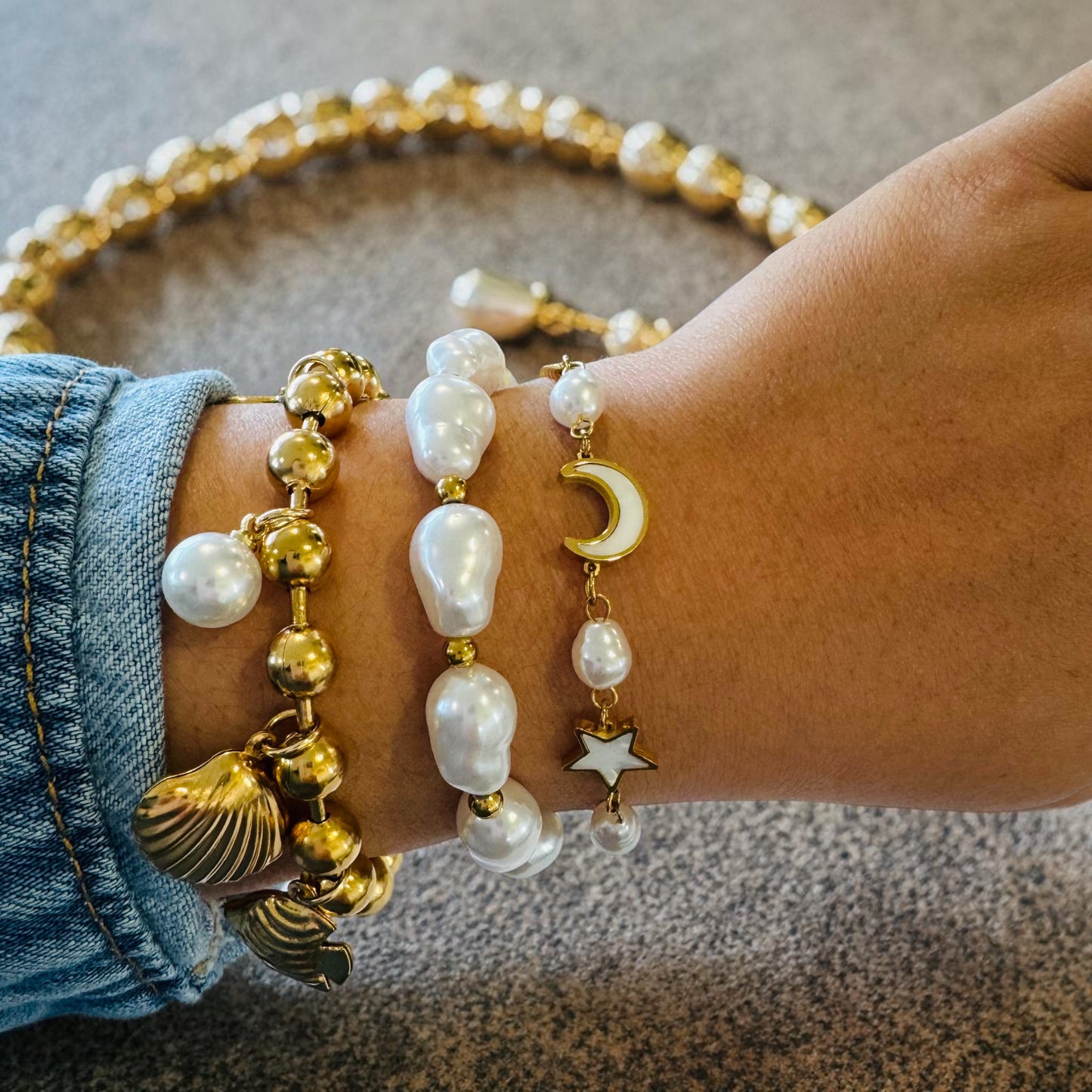 Luna pearl Bracelet