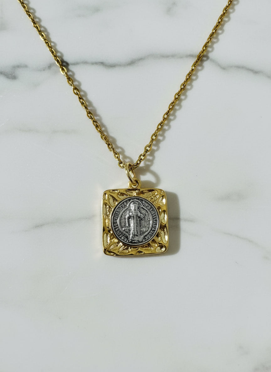 San Benito Square Necklace