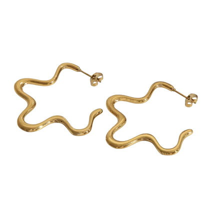 Star Hoops ⭐️ Earrings
