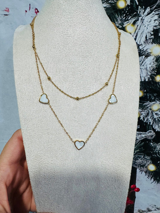 White love necklace