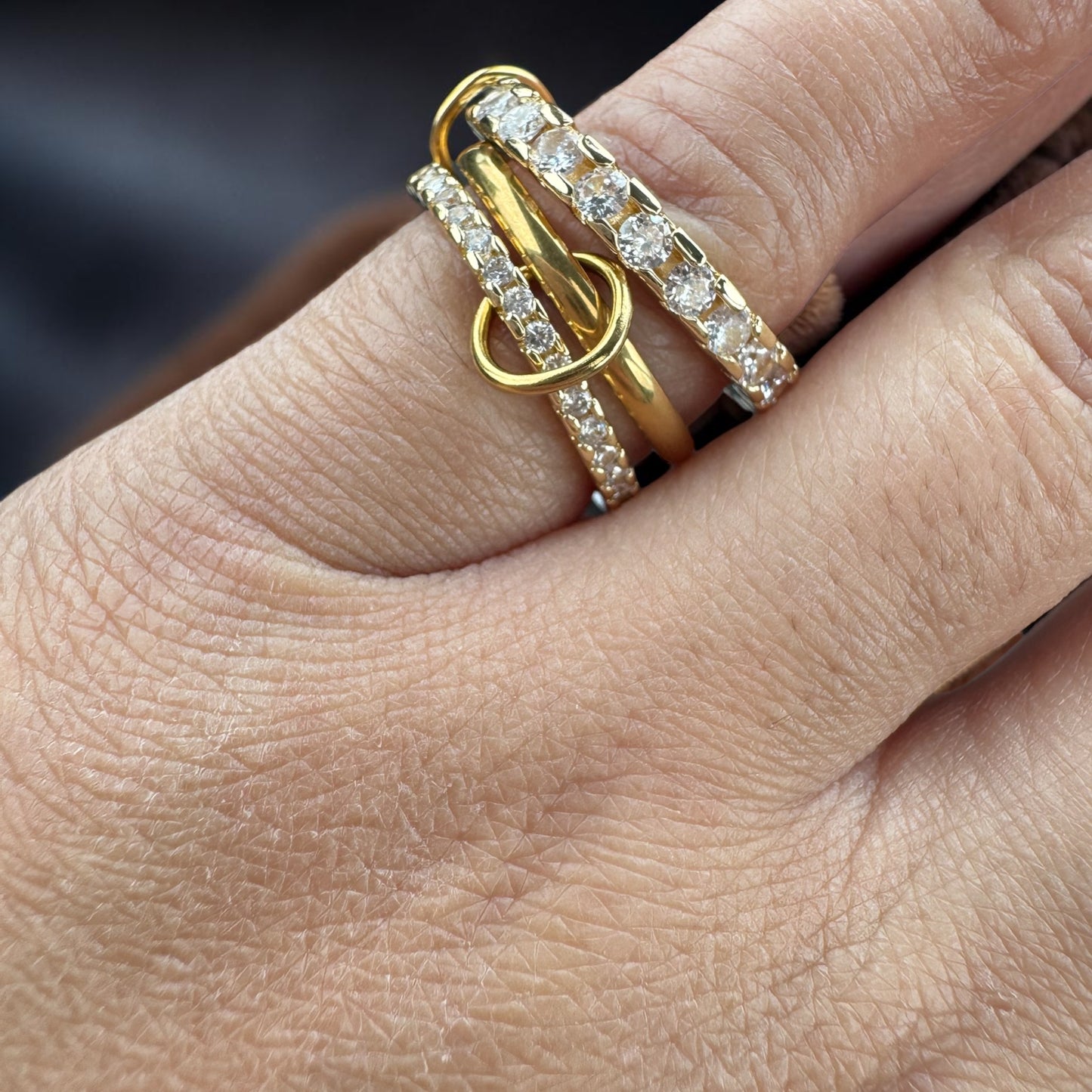 Band Stack Ring Size 7