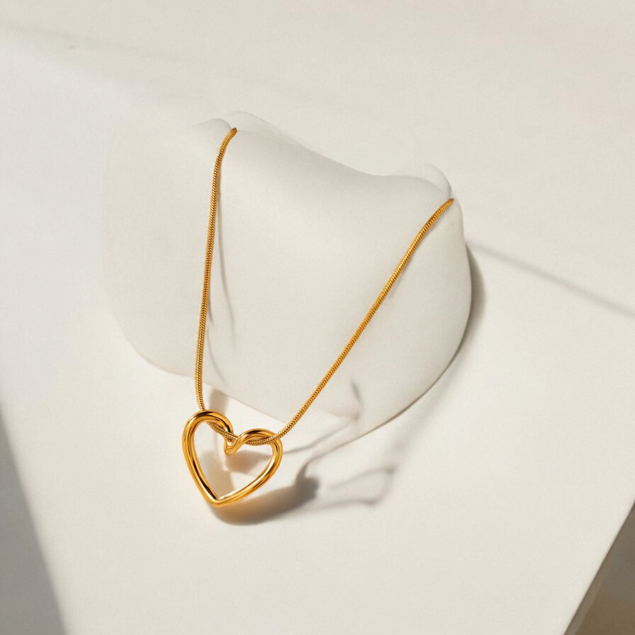 Golden Heart Necklace
