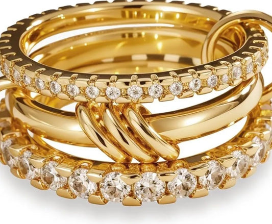 Band Stack Ring Size 7