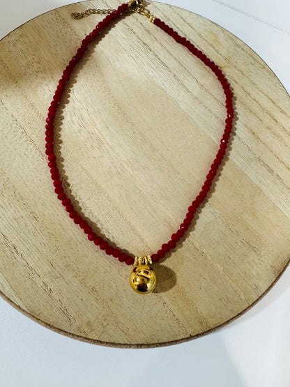 Red Gold Choker
