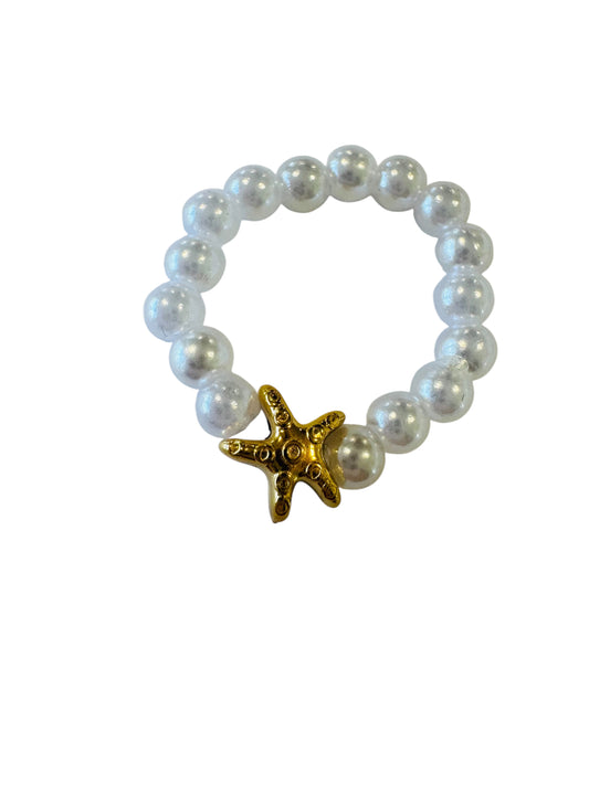 Pearl Sea Star Ring