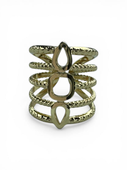 Chunky gold Ring