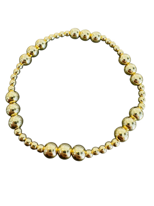 Golden Beads Bracelet