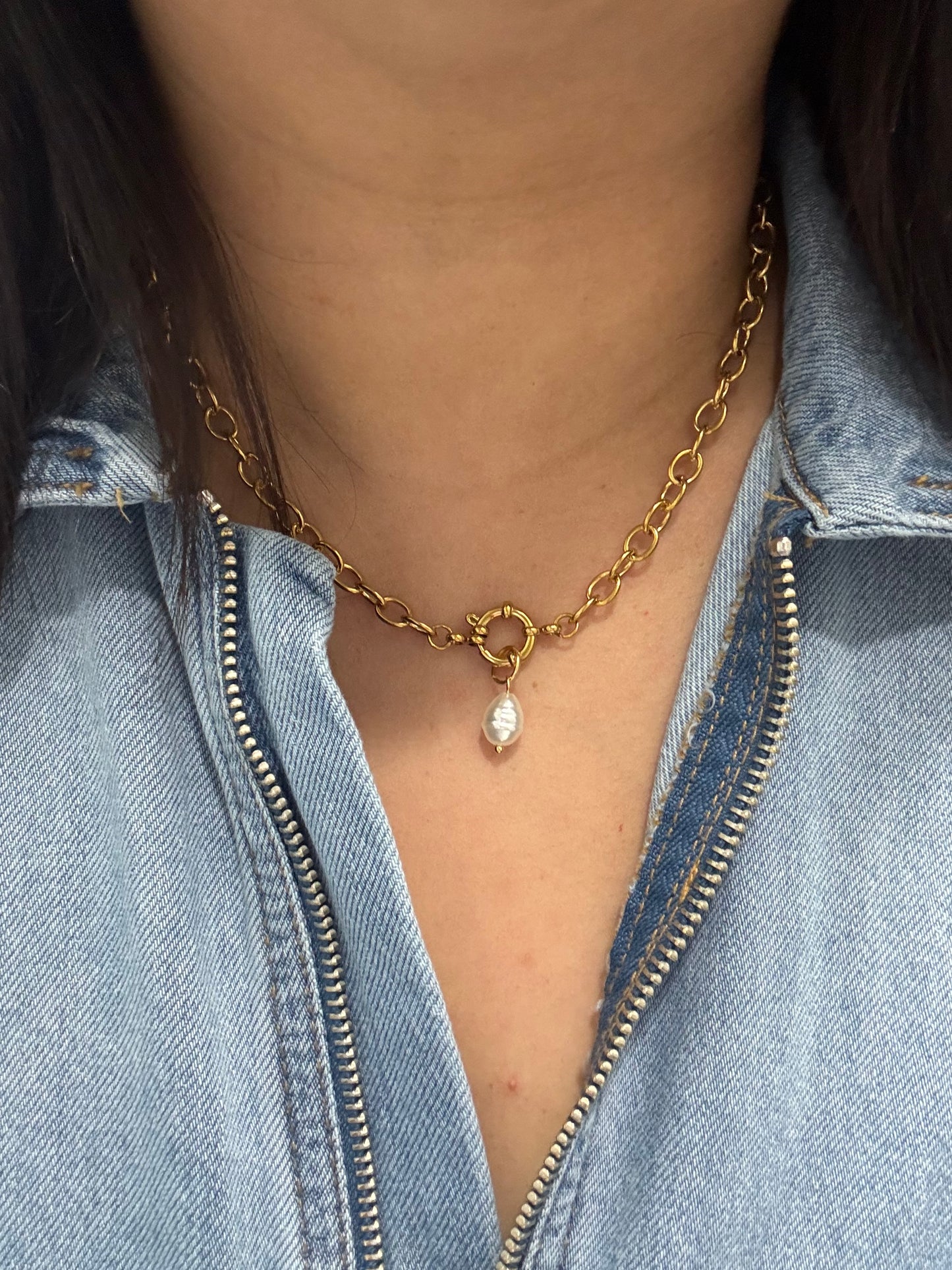 Funky Charm 17” Necklace