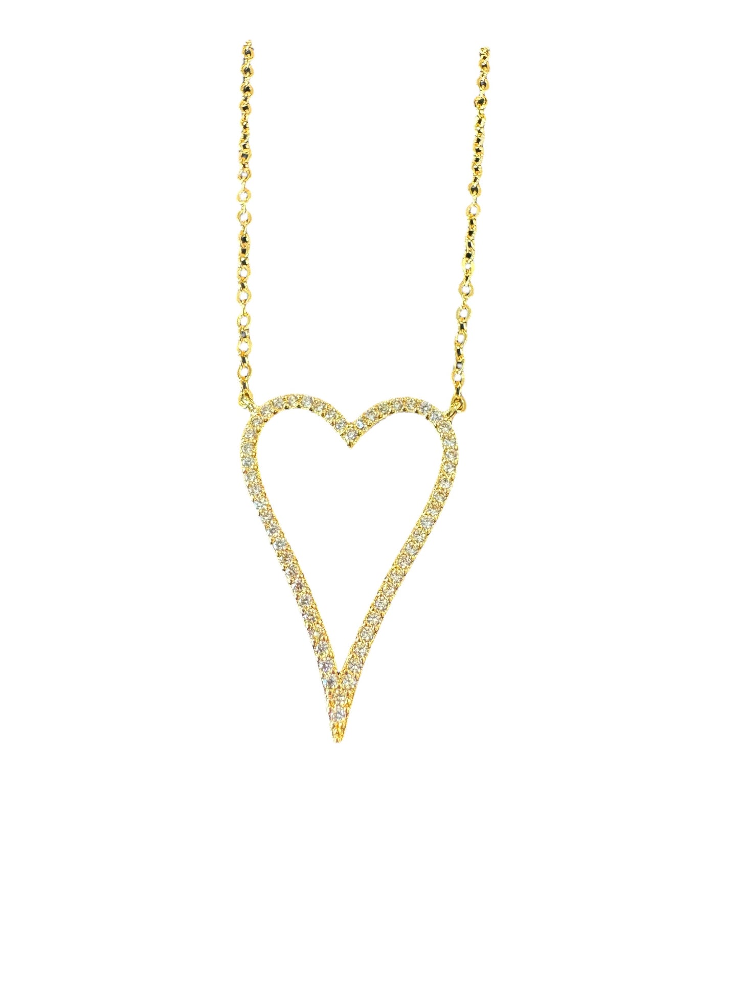 Open Heart Necklace