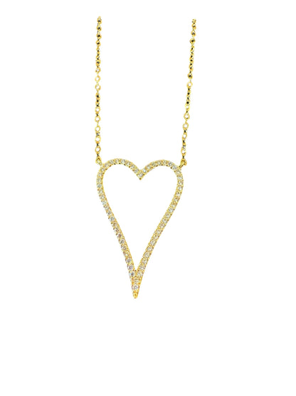 Open Heart Necklace