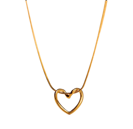 Golden Heart Necklace