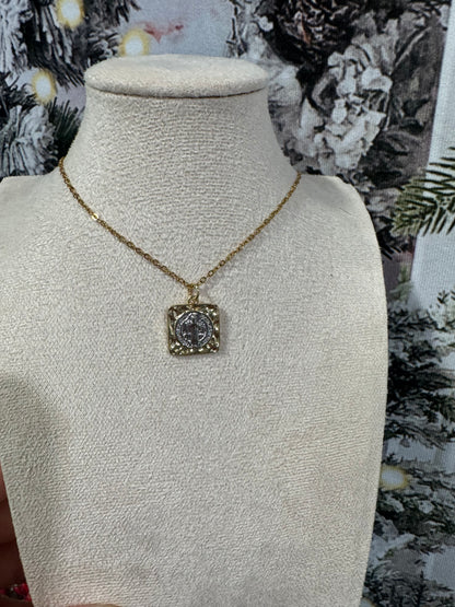 San Benito Square Necklace