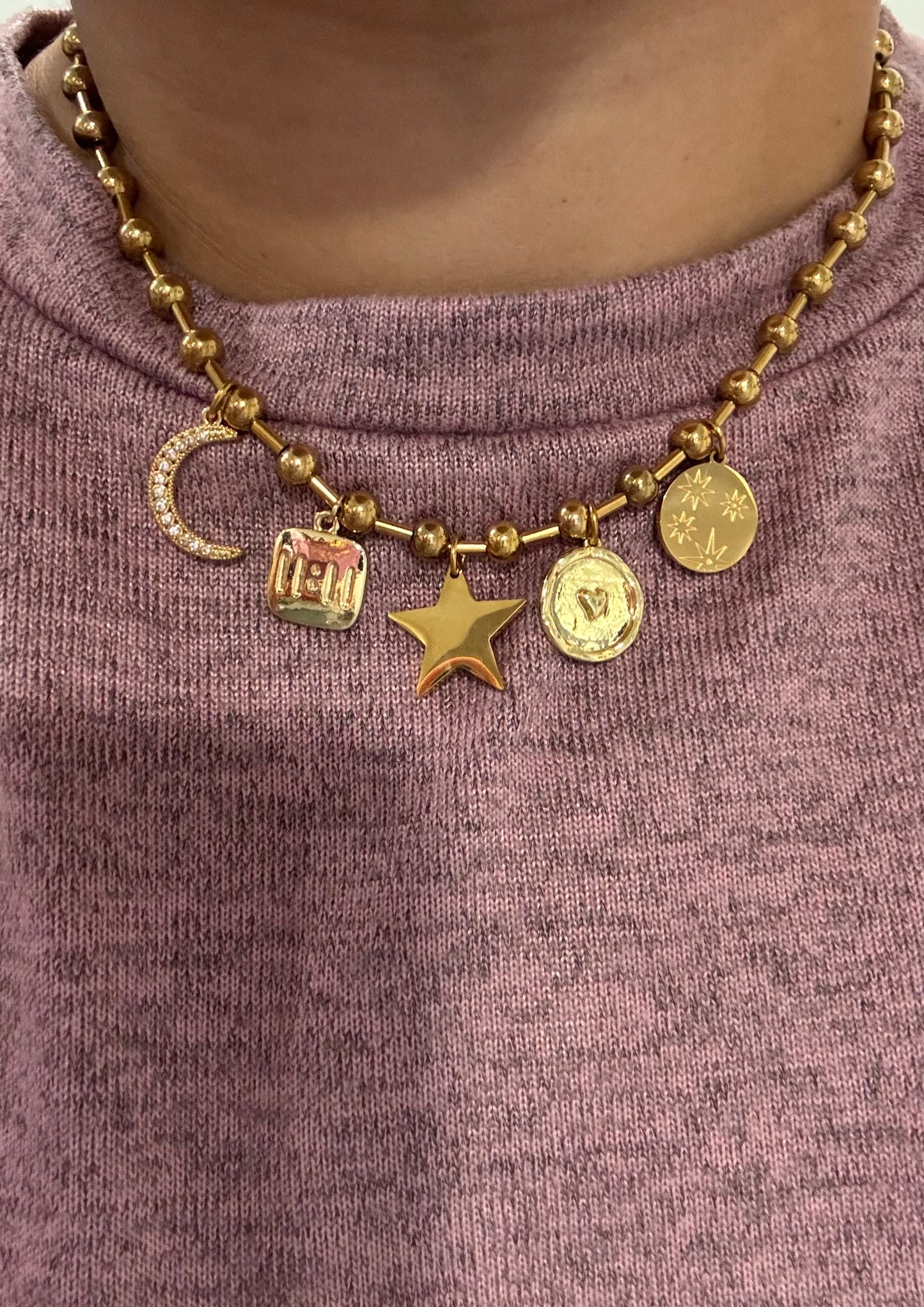 Charm Star Necklace