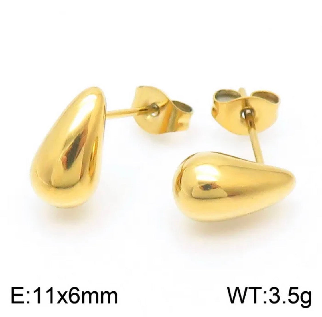 Water droplets Mini Studs