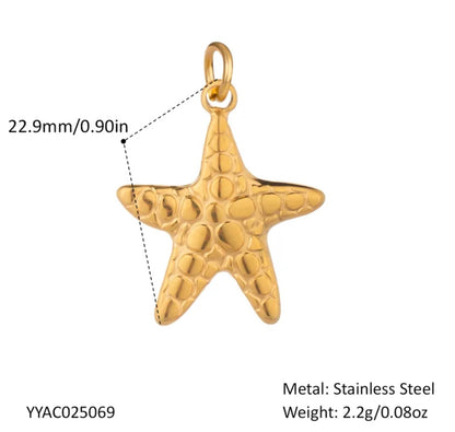 Md Sea Star Charm