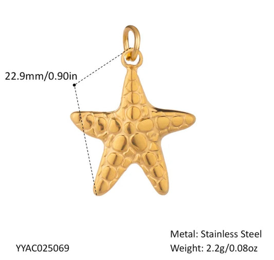 Md Sea Star Charm