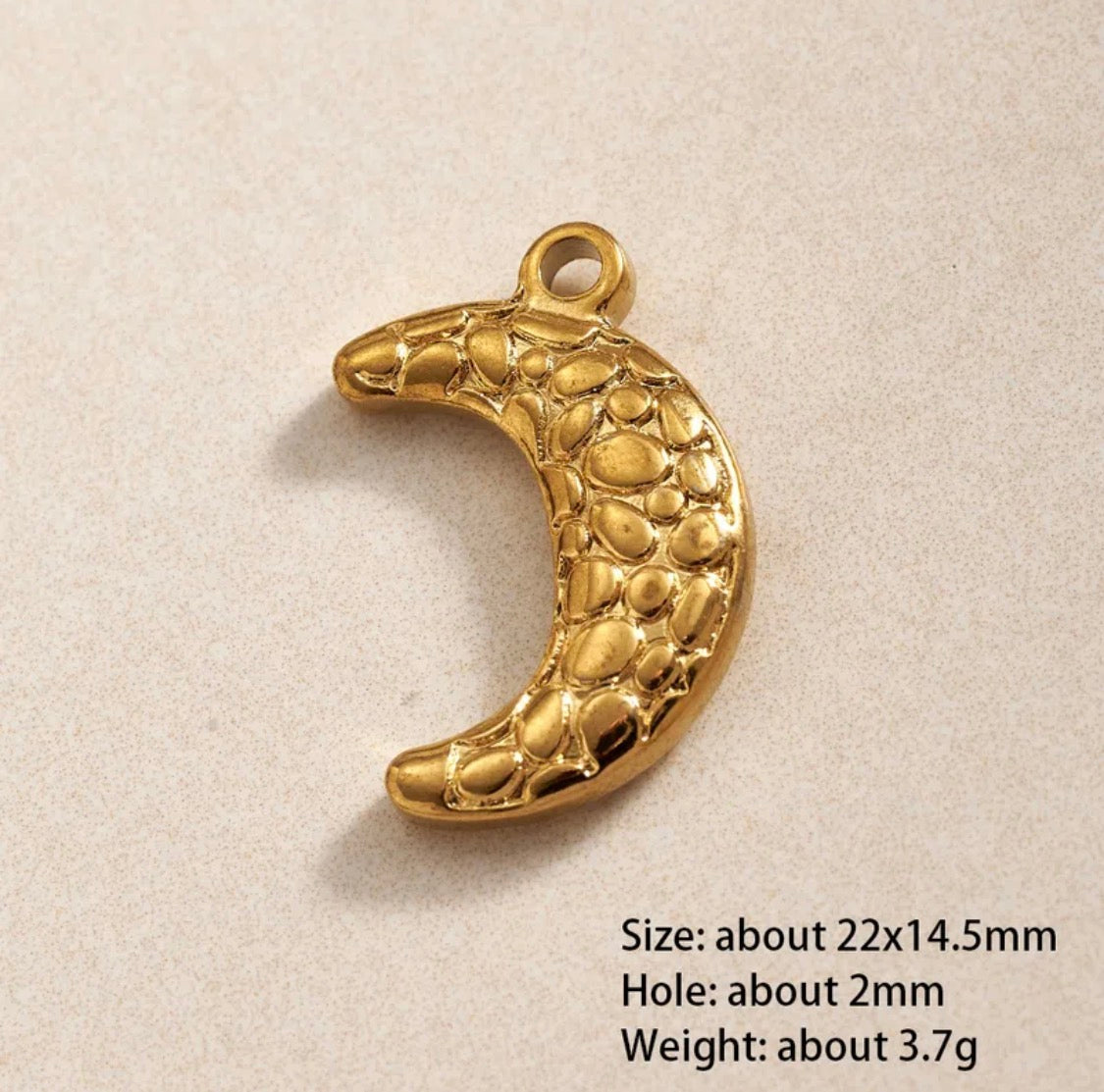 Small Moon charm