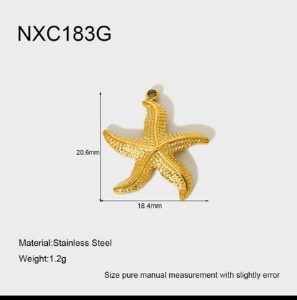 Md Sea Star Charm