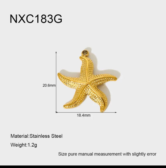 Md Sea Star Charm