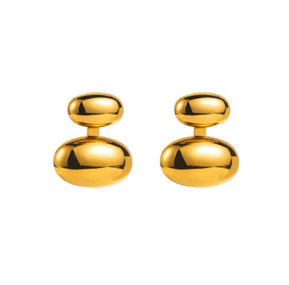 Geometric Gold Earrings