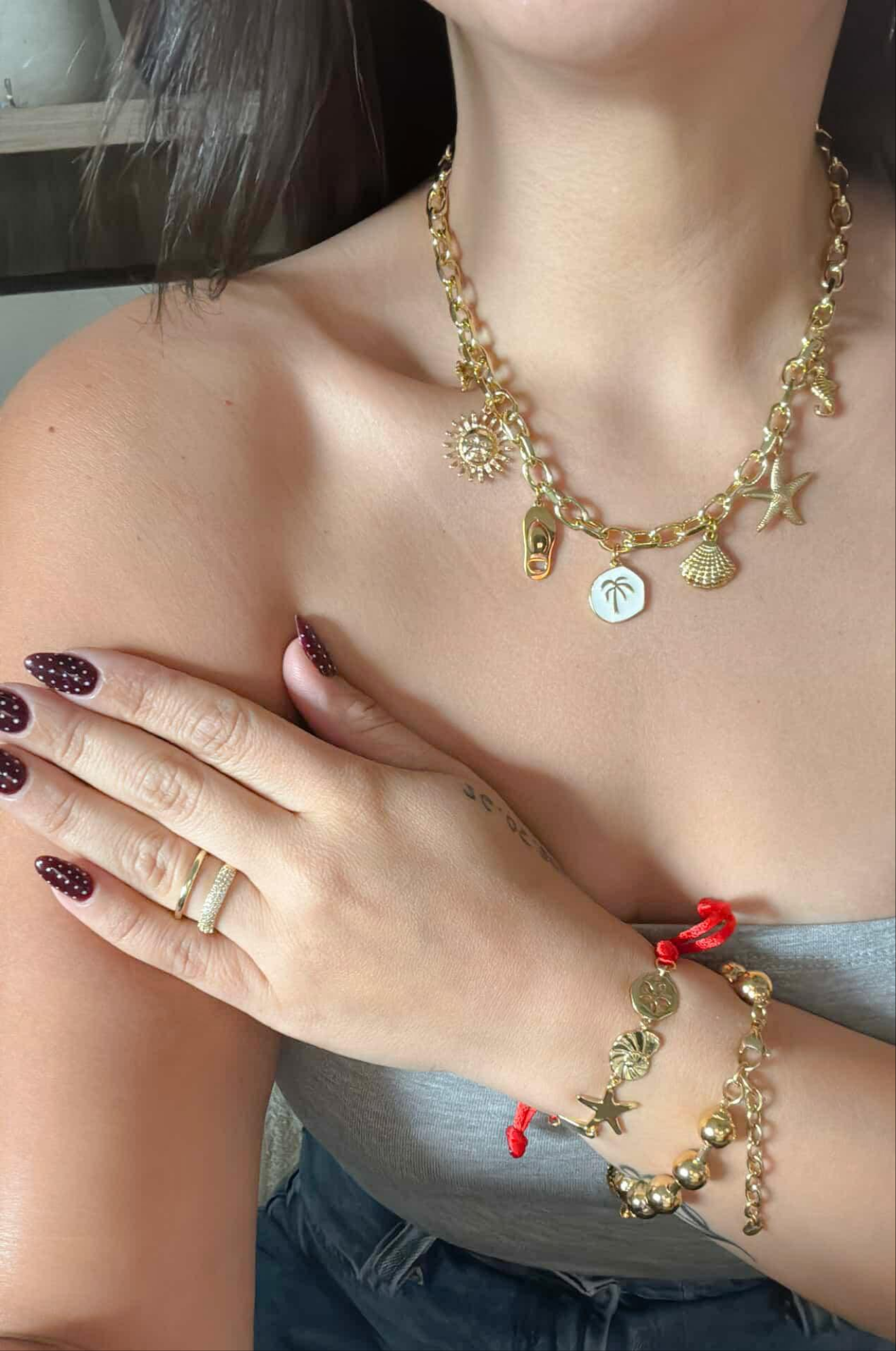 White Palm Charm