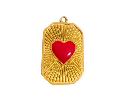 Love plaque charm