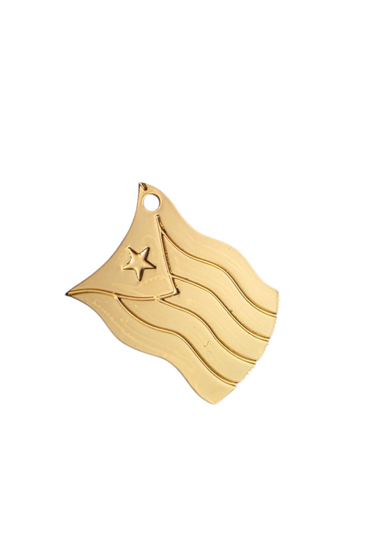 PR mini Gold Flag