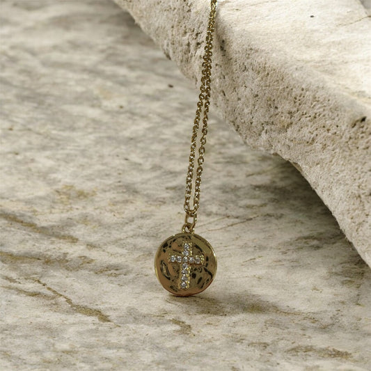 Simple Cross Necklace