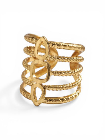 Chunky gold Ring