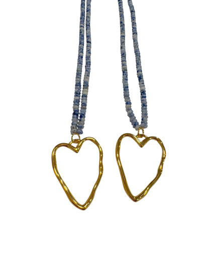 Blue Love Necklace