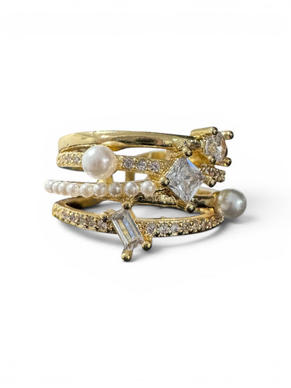 Pearl Night Ring