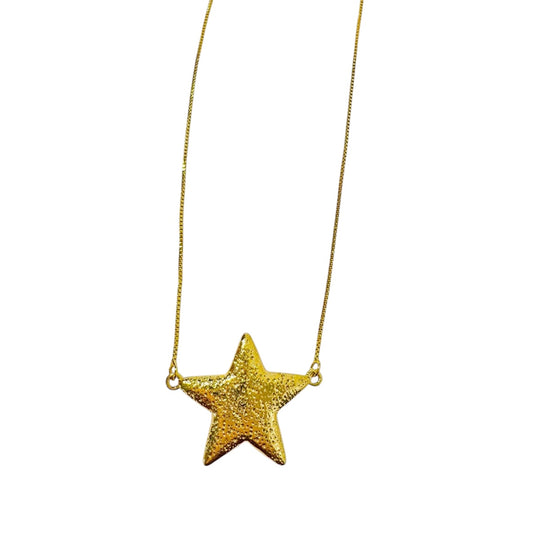 Gold Star Necklace