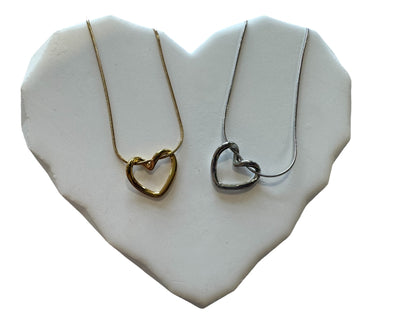 Golden Heart Necklace