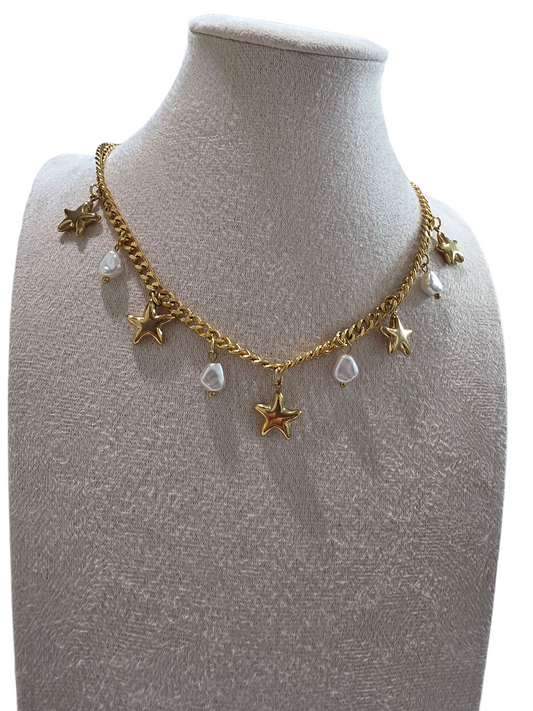 Sea Star Party Necklace