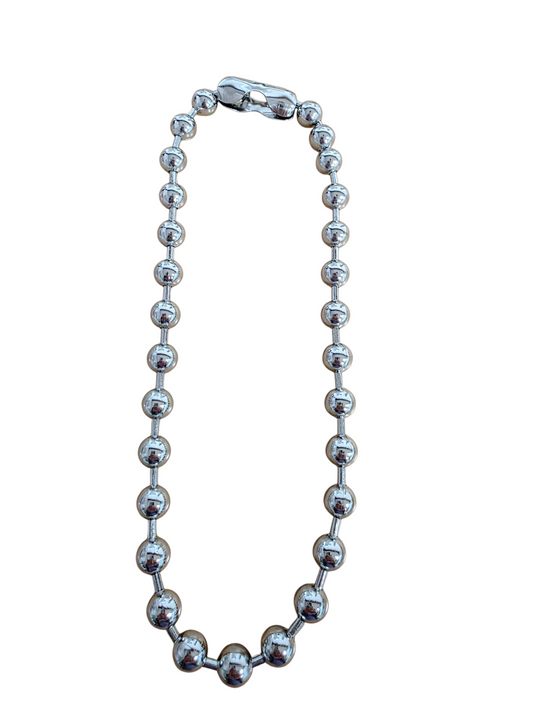 Silver big Military 10MM Chain