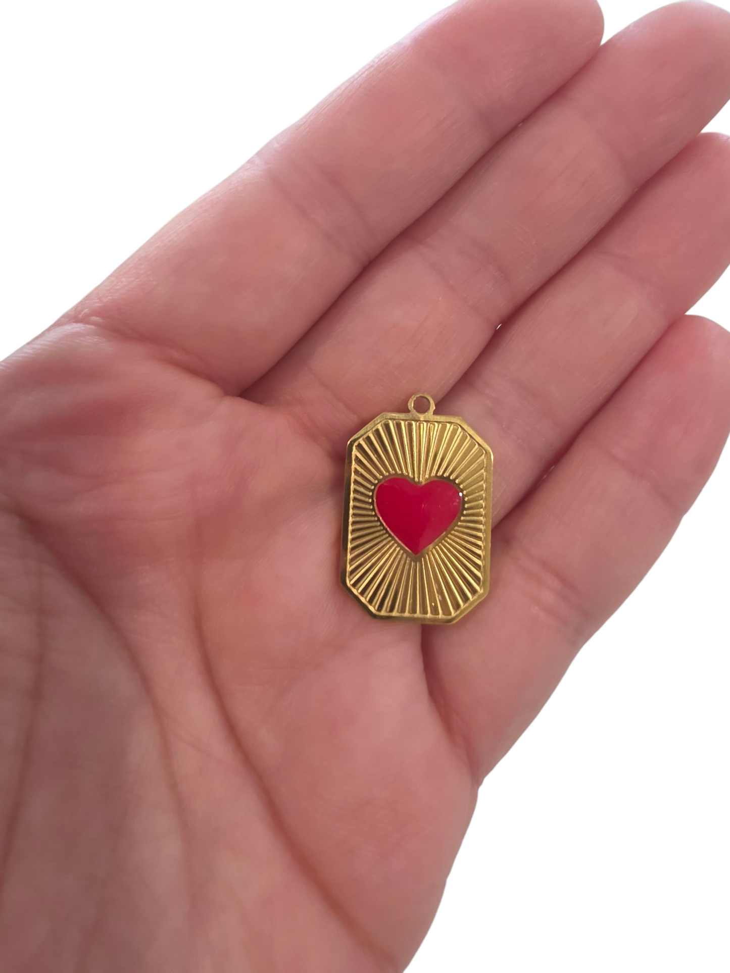 Love plaque charm