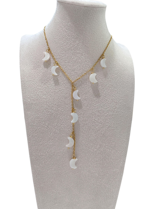 Moon Pearl Necklace