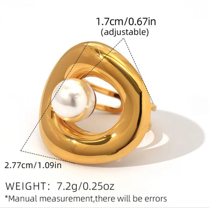 Pearl Love Ring
