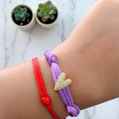 Purple Bloom Bracelet