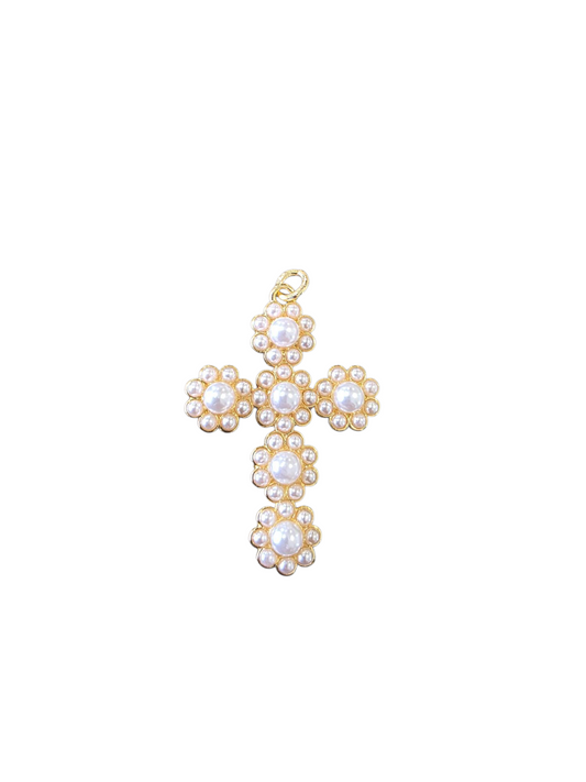Big Pearl Cross