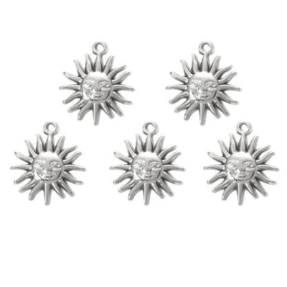Mini silver sun