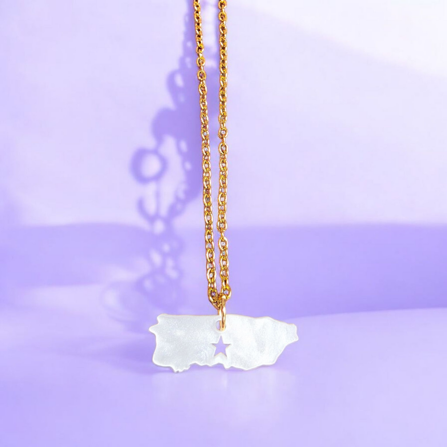 Puerto Rico Star Necklace