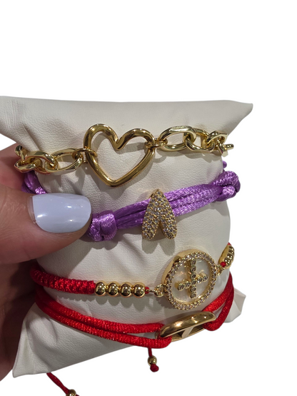 The Golden Heart Bracelet