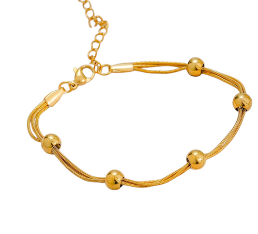 Ball Gold Bracelet