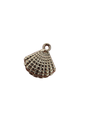 Gold Shell charm