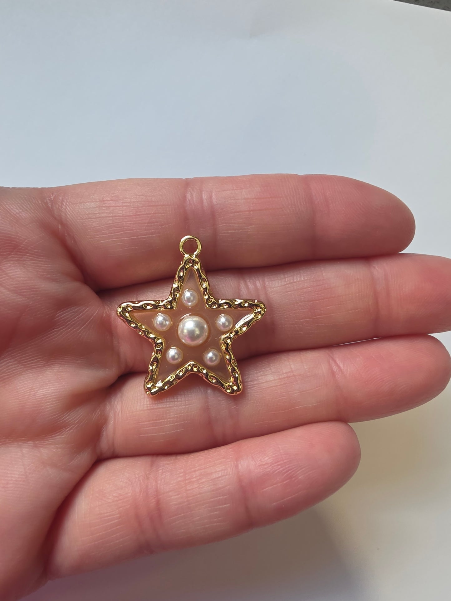 Star pearl charm
